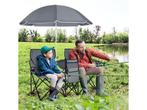 Coast Dubbele Vissersstoel met Parasol - Max. 120 kg - 161 x, Verzenden, Nieuw