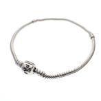 Pandora armband; Zilver; Snake Chain | 19 cm, Sieraden, Tassen en Uiterlijk, Gebruikt, Ophalen of Verzenden, Zilver, Overige kleuren