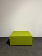 Rohde & Grahl - Poef - 105-105-45 - Groene stoffering, Vergader- of Presentatieruimte, Ophalen of Verzenden, Gebruikt, Stoel