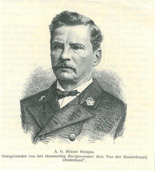 Portrait of Alexander Gerard Morzer Bruijns, Antiek en Kunst, Kunst | Etsen en Gravures