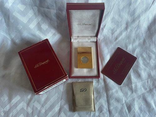 S.T. Dupont - Sigarenknipper - Verguld - Volledige set, Verzamelen, Rookartikelen, Aanstekers en Luciferdoosjes