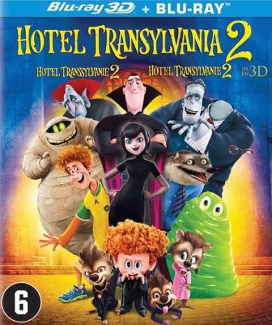 Hotel Transylvania 2 (2D + 3D Blu-ray) - Blu-ray, Cd's en Dvd's, Blu-ray, Verzenden