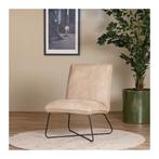 Leren fauteuil Less, Huis en Inrichting, Fauteuils, Industrieel, Modern, Scandinavisch, Nieuw, Ophalen of Verzenden, 50 tot 75 cm