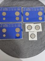 Zweden. 3 Proof sets 1985 + 3 Silver Coins (Zonder