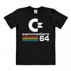 Commodore - C64 - T-Shirt Easy Fit - black, Kleding | Heren, T-shirts, Verzenden, Nieuw, Zwart