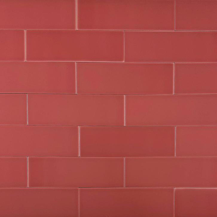 Wandtegel nara bordeaux rood mat 8x25 wandtegel, Doe-het-zelf en Verbouw, Tegels, Wandtegels, Nieuw, 10 m² of meer, Keramiek, Ophalen