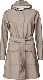 Rains Belt Jacket Taupe Dames - Maat XS/S, Kleding | Dames, Jassen | Winter, Verzenden, Nieuw