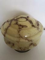 Plafondlamp - Opaline Glas - Art Deco Plafoniere, Antiek en Kunst, Curiosa en Brocante