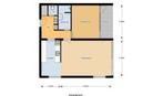 Te Huur 2 Kamer Appartement Heutinkstraat In Enschede, Direct bij eigenaar, Overijssel, Enschede, Appartement