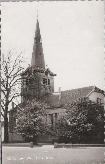 GENDRINGEN - Ned. Herv. Kerk, Verzamelen, Ansichtkaarten | Nederland, Verzenden
