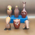 Senshukai  - Speelgoed meubels 6 Vintage wooden animals, Antiek en Kunst