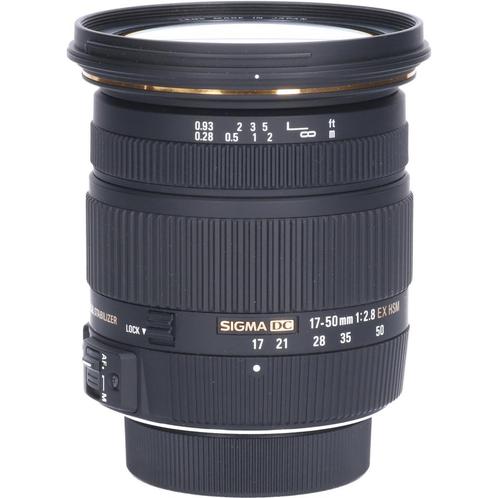Tweedehands Sigma 17-50mm f/2.8 EX DC OS HSM Nikon CM2465, Audio, Tv en Foto, Fotografie | Lenzen en Objectieven, Groothoeklens