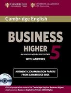 Cambridge English Business 5 - Higher Self-study pack studen, Verzenden, Gelezen, Cambridge ESOL