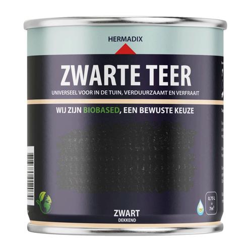 Impraline Zwarte Teer 750 ml, Doe-het-zelf en Verbouw, Verf, Beits en Lak, Nieuw, Ophalen of Verzenden