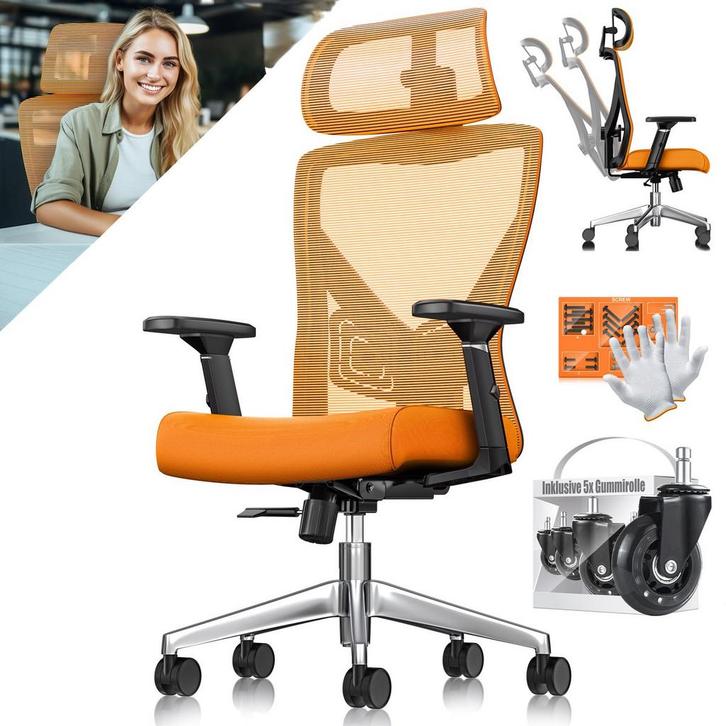 KESSER® Ergonomische Bureaustoel - Gamestoel - Office Chair, Huis en Inrichting, Overige Huis en Inrichting, Nieuw, Verzenden