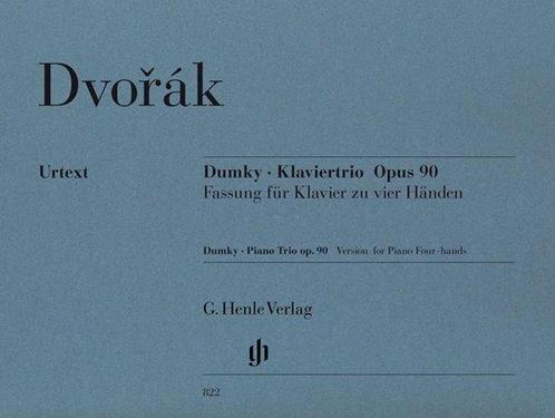 Dumky Klaviertrio op. 90 9790201808222 Dvorák, Boeken, Overige Boeken, Gelezen, Verzenden