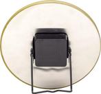 NeXtime Stille Tafelklok - 20cm - Glas / Metaal - Zwart -, Huis en Inrichting, Woonaccessoires | Overige, Ophalen of Verzenden