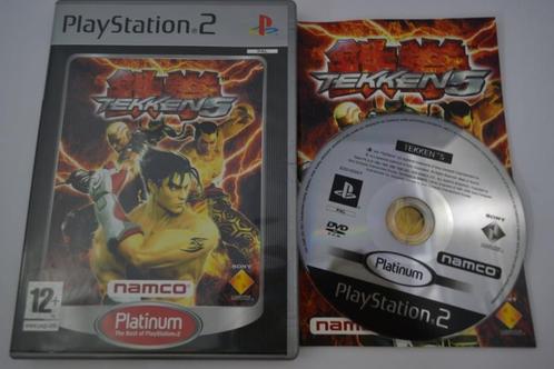 Tekken 5 - Platinum (PS2 PAL), Spelcomputers en Games, Games | Sony PlayStation 2, Zo goed als nieuw, Verzenden