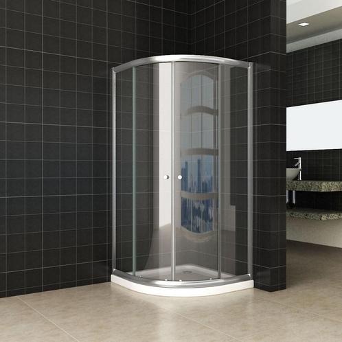 ACTIE Wiesbaden Douchecabine | Kwartrond 90x90x190cm | 5mm, Doe-het-zelf en Verbouw, Sanitair, Douche, Nieuw, Ophalen of Verzenden