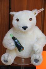 uit het Steiff archief: handmonster Coca Cola beer, jonge, Antiek en Kunst