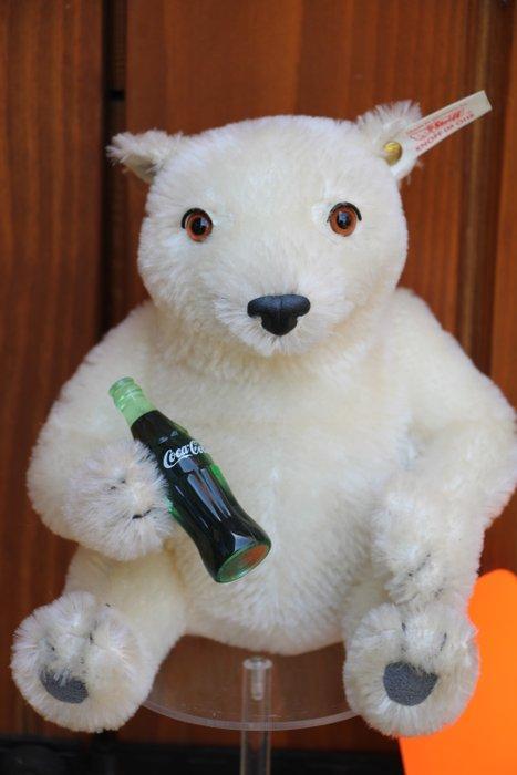 uit het Steiff archief: handmonster Coca Cola beer, jonge, Antiek en Kunst, Antiek | Speelgoed