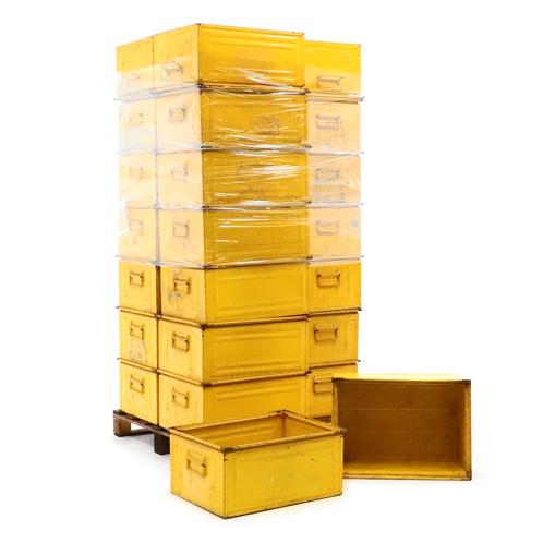 Gebruikte magazijnbak staal palletaanbieding valgrepen aan, Zakelijke goederen, Kantoor en Winkelinrichting | Magazijn, Stelling en Opslag