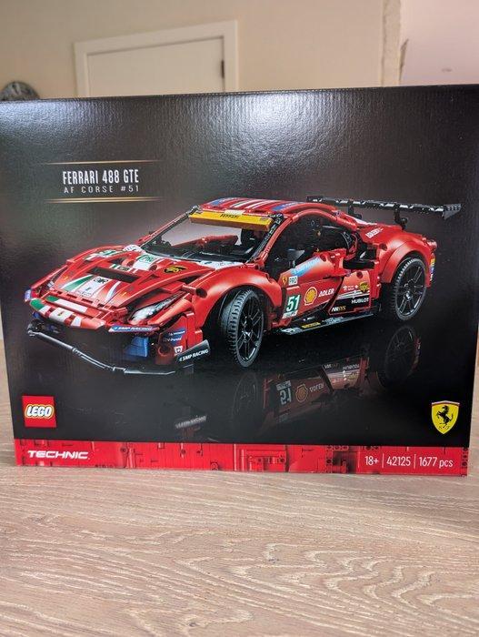 Lego Set - 42125 - Technic - Ferrari 488 GTE AF CORSE #51, Kinderen en Baby's, Speelgoed | Duplo en Lego