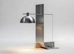 DARK atelier - Lamp - Equo 3.0 - Travertine, Staal,