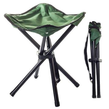 Opvouwbare camping kruk / vissersstoel zithoogte 35 cm beschikbaar voor biedingen