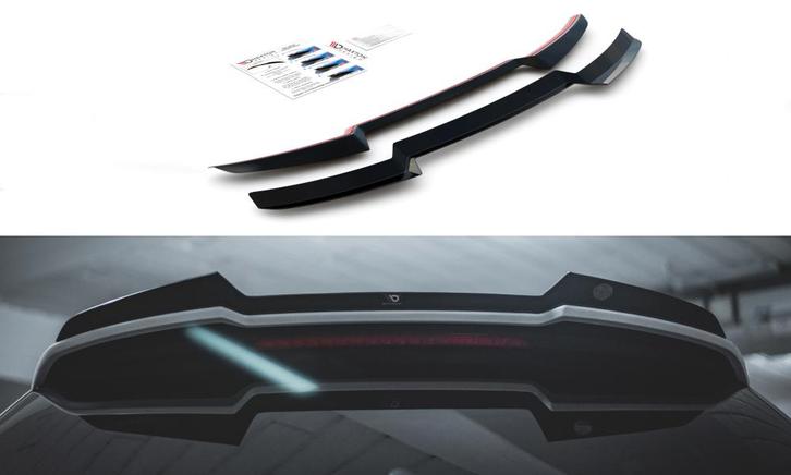 Spoiler V.2 Audi RS6 C7 Maxton Glans Zwart, Auto-onderdelen, Carrosserie en Plaatwerk, Ophalen of Verzenden