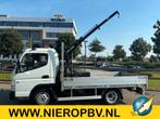 FUSO Canter Openlaadbak Automaat HIAB 008T Kraan 145.000KM, Auto's, Wit, Diesel, Nieuw, Lease