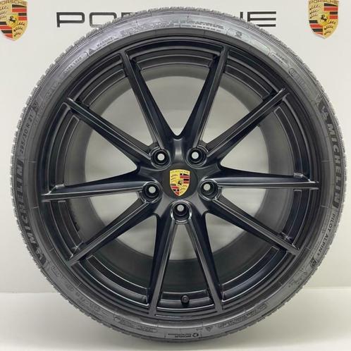 Porsche 992 ORIGINELE 20/21 Carrera S GTS winterset (8mm), Auto-onderdelen, Banden en Velgen, 21 inch, Winterbanden, 305 mm, Personenwagen