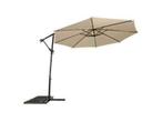 Lesli zweef parasol Gemini 3 mtr, Tuin en Terras, Nieuw