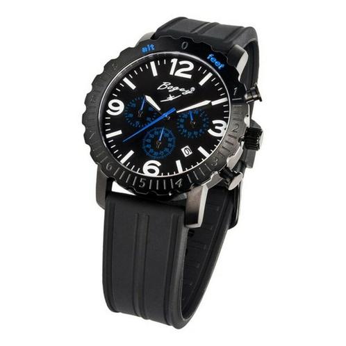 Horloge Heren Bogey BSFS003BLBK (Ø 44 mm), Sieraden, Tassen en Uiterlijk, Zonnebrillen en Brillen | Heren, Verzenden