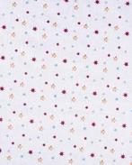 Katoen Sterren Geel/Rood/Blauw, Nieuw, Blauw