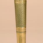 Stel van 2 vergulde Franse kandelaren empire ca 1810 No9008, Antiek en Kunst, Antiek | Kandelaars, Ophalen of Verzenden