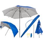 Strand of tuinparasol kantelbaar en inklapbaar in handige, Tuin en Terras, Zonneschermen, Ophalen of Verzenden, Nieuw