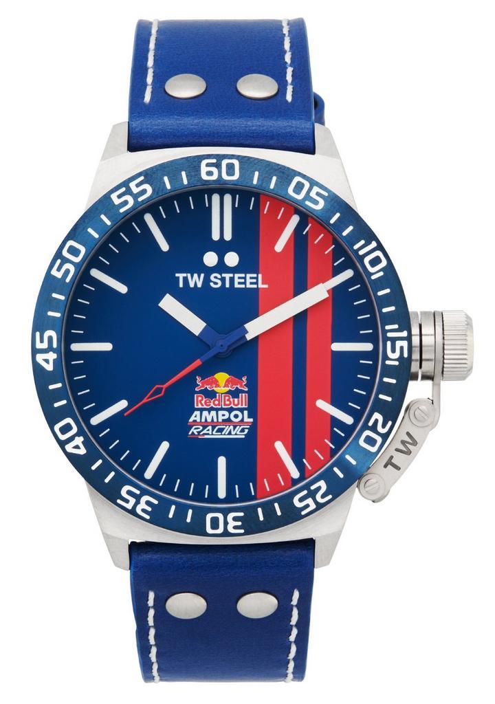 TW Steel CS112 Canteen Red Bull Ampol horloge 45 mm, Sieraden, Tassen en Uiterlijk, Horloges | Heren, Polshorloge, Nieuw, Overige merken