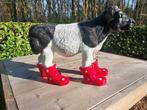 Beeld, funny kalf met laarzen - 29 cm - polyresin, Antiek en Kunst