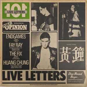 LP gebruikt - Various - Live Letters, Cd's en Dvd's, Vinyl | Rock, Zo goed als nieuw, Verzenden