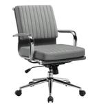 Ergonomische Bureaustoel Verstelbaar - Wit of Grijs Teddy, Verzenden, Nieuw, Ergonomisch, Grijs