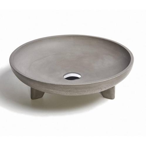 Opzet Wastafel Urbi et Orbi Caldera Beton 43.5x12 cm Bruin, Doe-het-zelf en Verbouw, Sanitair, Overige typen, Nieuw, Ophalen of Verzenden