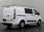 Ford Transit Custom Bestelbus L1 H1 2020 Diesel, Auto's, Ford, Zwart, Wit, Nieuw, Dealer onderhouden