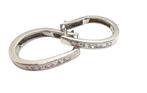 Oorbellen Witgoud Diamant, Nieuw