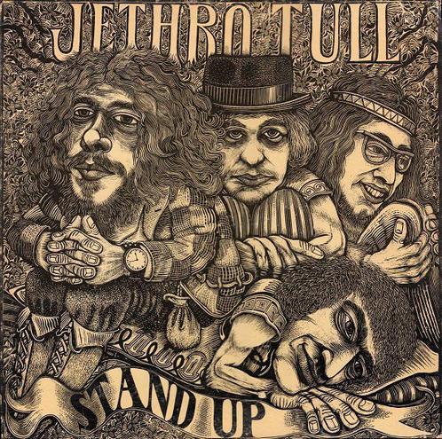 LP gebruikt - Jethro Tull - Stand Up, Cd's en Dvd's, Vinyl | Rock, Zo goed als nieuw, Verzenden