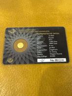 Rwanda. 10 Frw 2015- Sovereign- 1/200 Oz (.999) (Zonder