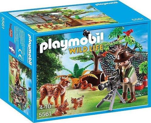 Playmobil Lynxen met Cameraman - 5561 (Nieuw), Kinderen en Baby's, Speelgoed | Playmobil, Nieuw, Verzenden