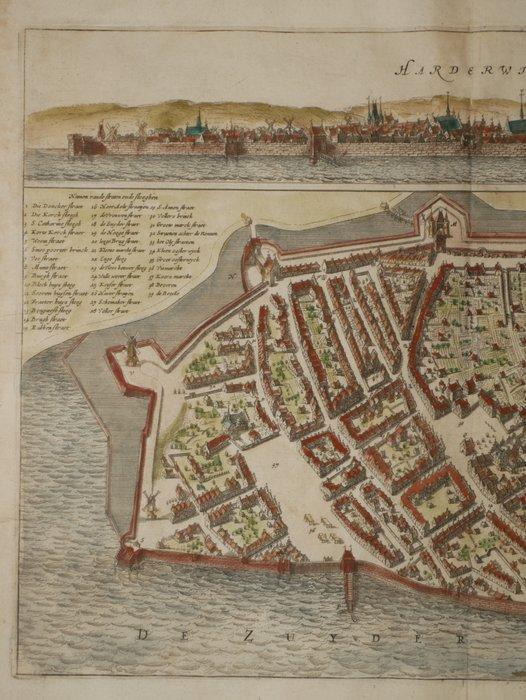 Nederland - Harderwijk; A. van Slichtenhorst - Harderwijk -, Boeken, Atlassen en Landkaarten