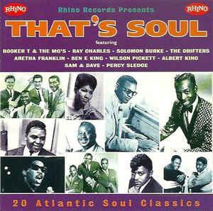 cd - Various - Thats Soul (20 Atlantic Soul Classics), Cd's en Dvd's, Cd's | Overige Cd's, Zo goed als nieuw, Verzenden