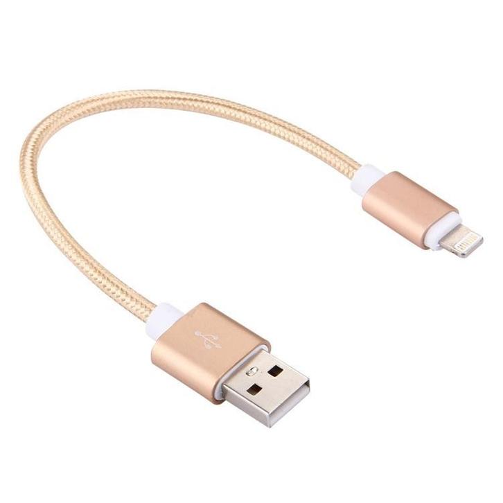 Oplader en Data USB Kabel voor iPhone iPad iPod 20cm. Goud, Audio, Tv en Foto, Mp3-spelers | Accessoires | Apple iPod, Dock of Kabel